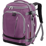 eBags TLS Mother Lode Weekender Junior 19" Carry-On Travel Backpack - Fits Up to 17.5" Laptop - (Eggplant)