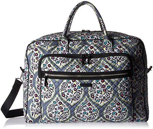 Vera Bradley Women's Iconic Grand Weekender Travel Bag-Signature