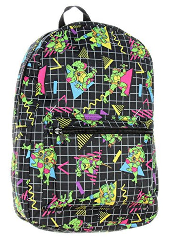Tmnt Backpack Teenage Muntant Ninja Turtles 80'S Retro