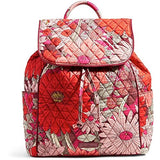 Vera Bradley Women's Drawstring Backpack Bohemian Blooms Backpack