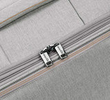 AmazonBasics Belltown Softside Luggage Spinner Suitcase Spinner - 29-Inch, Heather Grey