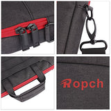 Ropch Laptop Bag 15.6 Inch Briefcase Shoulder Messenger Bag Water Repellent Laptop Computer Bag