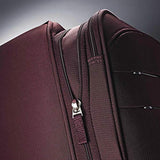 Samsonite Flexis Expandable Softside Checked Luggage With Spinner Wheels, 25 Inch, Cordovan
