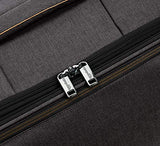 AmazonBasics Belltown Softside Rolling Spinner Suitcase Luggage - 30 Inch, Heather Black