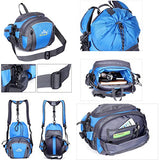 Brand Men Outdoor Travel Climbing Backpack Multifunction Woman Waist Sport Bags High capacity