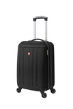 SWISSGEAR 6297 Expandable Hardside Spinner Luggage, 3-Piece Set - Black