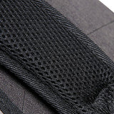 ABage Anti Thief Travel College School 15.6 Inch Laptop Backpacks Book Bag USB Charging, Black