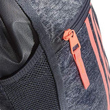 adidas Unisex Alliance II Sackpack, Jersey Black/Onix/Pink, OSFA