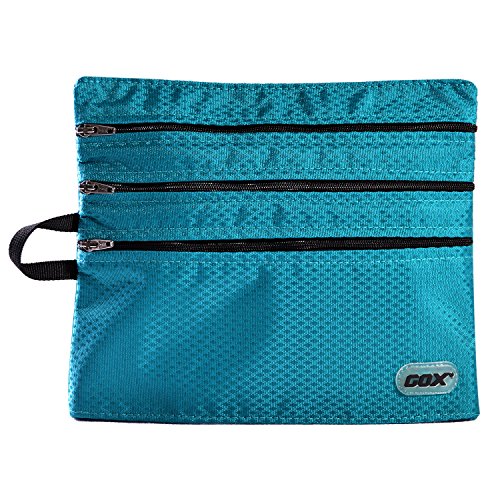 Travel Wallet Passport Holder Traveling Pouch - Store Cash Passport Credit Cards (8.7" x 7.3" x