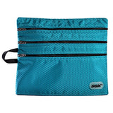 Travel Wallet Passport Holder Traveling Pouch - Store Cash Passport Credit Cards (8.7" x 7.3" x