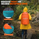 G4Free 35L Hiking Backpack Waterproof Travel Daypack for Outdoor Camping Trekking with Water