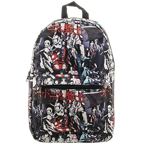 Knights Of Sidonia Characters Allover Sublimated Backpack