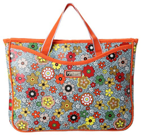 Hadaki 15.4 Laptop Tote,Floral Swirl,one size