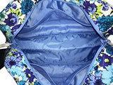 Vera Bradley Medium Traveler Bag, Blueberry Blooms