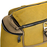 Lencca Alpaque Duffle Luggage Laptop Shoulder Bag For Up To 15.6" Laptop (Mustard Yellow / Cool