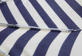 Protable Anti UV Waterproof Navy Strip Sun/Rain Auto Umbrella