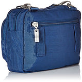 Baggallini Triple Zip Bag –Removable, Adjustable Strap Can Switch From Crossbody Bag To Wallet