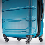 Samsonite 68310-2479 Omni Hardside Luggage 28 Inch Spinner - Caribbean Blue Bundle with Manual Luggage Scale
