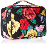 Vera Bradley Large Blush & Brush Makeup Case, Havana Rose