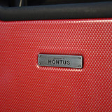 Mia Toro Italy Fibre Di Carbonio Moderno Hardside 28 Inch Spinner Luggage, Red