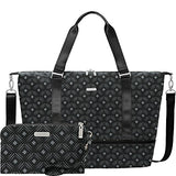 Baggallini Expandable Carry On Duffel, Blue Prism, One Size