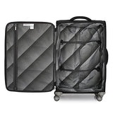 It Luggage 21.5" Quilte Lightweight Expandable Spinner, Black