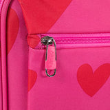 Cloe by Agatha Ruiz de la Prada Checked Medium 24" inch Luggage with 360º-spinner wheels in Magenta Color
