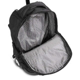 J World New York Sunrise Rolling Backpack, Black, 18-Inch