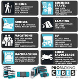 PRO Packing Cubes for Travel - Luggage Organizer Bags, Accessories - Ultralight