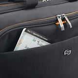 Solo Focus 17.3 Inch Laptop Briefcase, Black