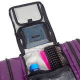 eBags Pack-it-Flat Large Hanging Toiletry Bag and Kit - (Eggplant)