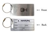 Wine Glass Stainless Steel Luggage Tag, Luggage Tag