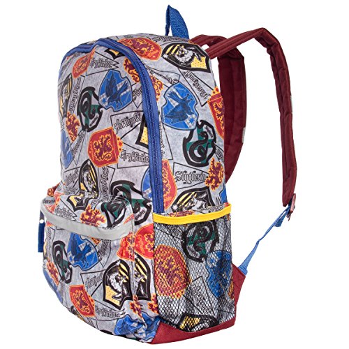 Accessory Innovations Harry Potter House of Hogwarts 16 inch Backpack with Side Mesh Pockets