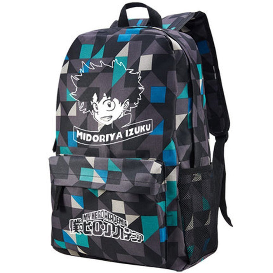 XCOSER Boku no Hero Academia Backpack Anime Bookbag Izuku Midoriya Bag Outdoors Props A