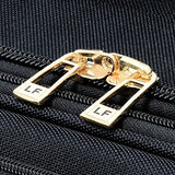 London Fog Langley 8 Wheel 15" Under The Seat Bag, Black