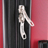 DUKAP Zonix Lightweight Hardside 3 piece set 20''/26''/30'' - Wine/Red