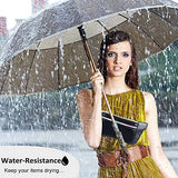 iAbler Holographic Fanny Pack for Women and Men Metallic 80s Shiny Fanny Packs with Adjustable Belt