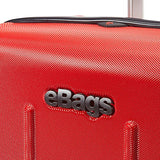 Ebags Exo 2.0 Hardside Spinner Carry-On (Metallic Red)