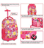 J World New York Sunny Rolling Backpack, Speckle, One Size