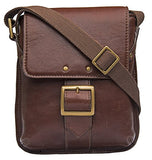 Hidesign Vespucci Small Vertical Cross Body, Brown