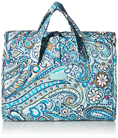 Vera Bradley womens Iconic Compact Hanging Organizer, Other Fabrication, Daisy Dot Paisley, One Size