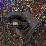 London Fog Soho 29 Inch Expandable Spinner, Brown Paisley, One Size