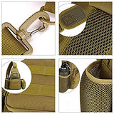 iPad Mini Tactical Sling Chest Pack Bag Molle Daypack Backpack Large Military Shoulder Bag