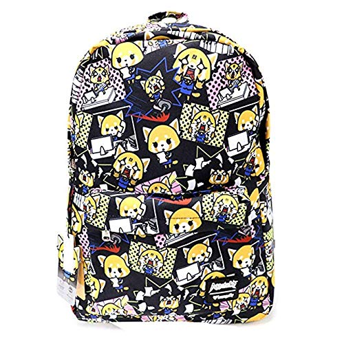 Loungefly x Aggretsuko Print Nylon Backpack (One Size, Multi)