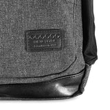 J World New York Franklin Laptop Backpack, Black, One Size