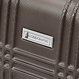 London Fog Kingsbury 25" Expandable Hardside Spinner, Coffee