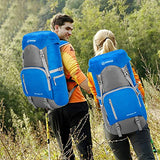 ZOMAKE 40L Water Resistant Hiking Daypack, Lightweight Packable Travel Backpack for Outdoor, Camping, Trekking