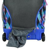 Pacific Gear Treasureland Polycarbonate Molded Ultralight Rolling And Shoulder Backpack,