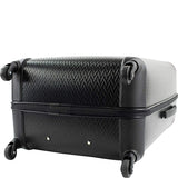 American Green Travel Vero 3 Piece Hardside Spinner Luggage Set (Black)