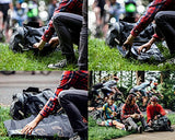 Showers Pass Refuge Waterproof Duffel Bag, One Size, Black/Lime